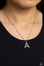Load image into Gallery viewer, Leave Your Initials - Silver - A